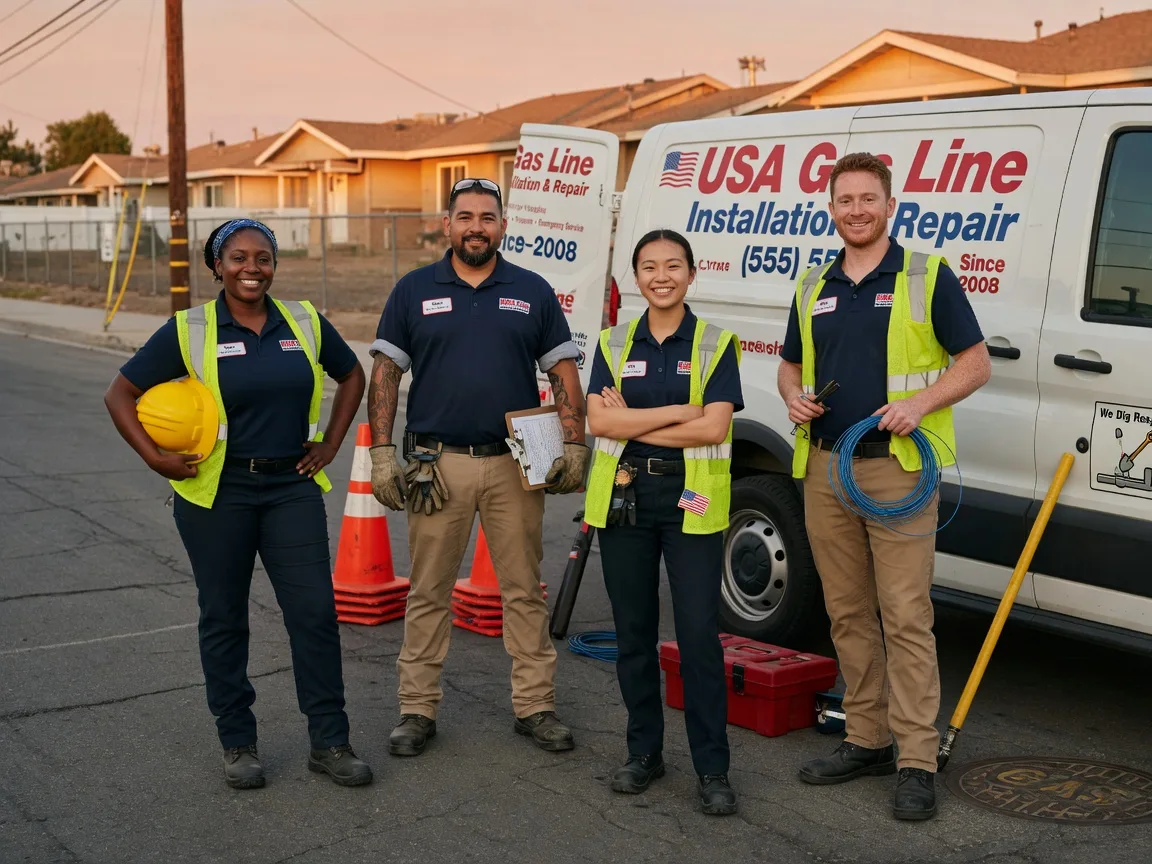 Gas Line Installation company in Linefork, KY